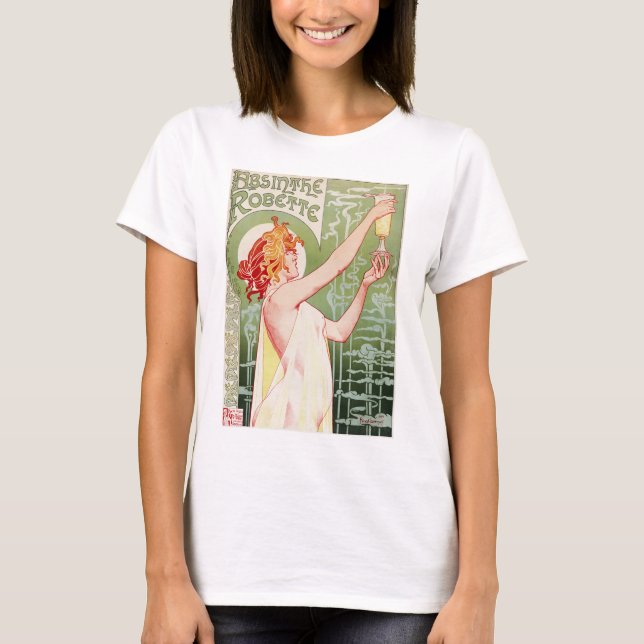 T-shirt Absinthe Robette (Devant)