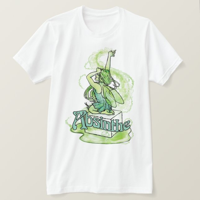 T-shirt Absinthe Sucre Cube Fée (Design devant)