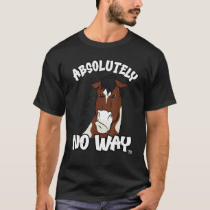 T-shirt Absolument pas grincheux chevalier blanc mout