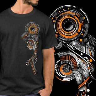 T-shirt Abstract design