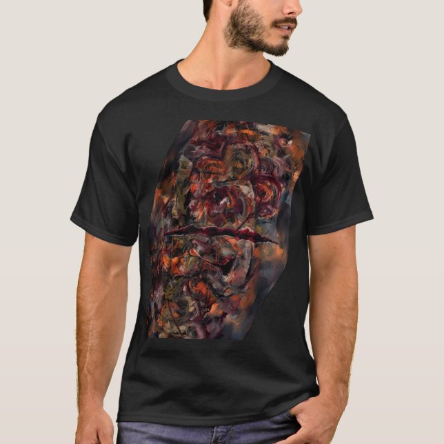 T-shirt Abstrait (Devant)