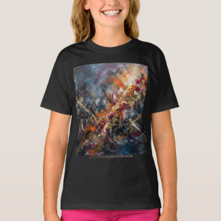 T-shirt Abstrait