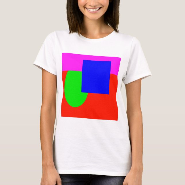T-shirt Abstrait (Devant)