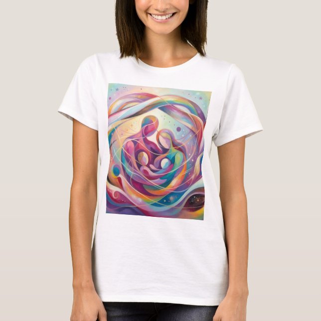 T-shirt Abstrait (Devant)