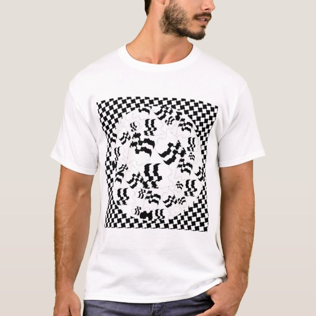 T-shirt Abstrait (Devant)
