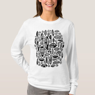 T-shirt Abstrait 100813 - Noir