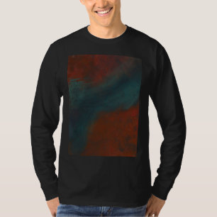 T-shirt Abstrait 1 : rouges et bleus