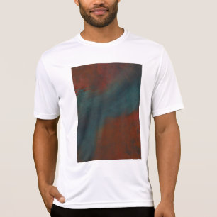 T-shirt Abstrait 1 : rouges et bleus