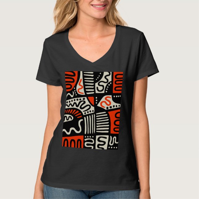 T-shirt Abstrait 291219c (Devant)