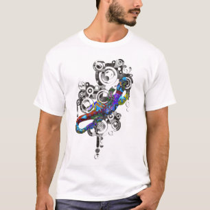 T-shirt Abstrait BALI Gecko