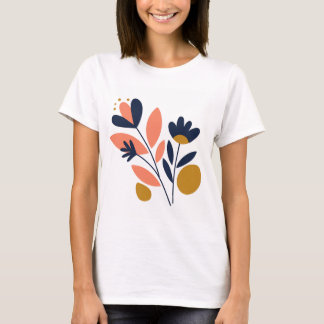 T-shirt Abstrait Blossom Chic Tee