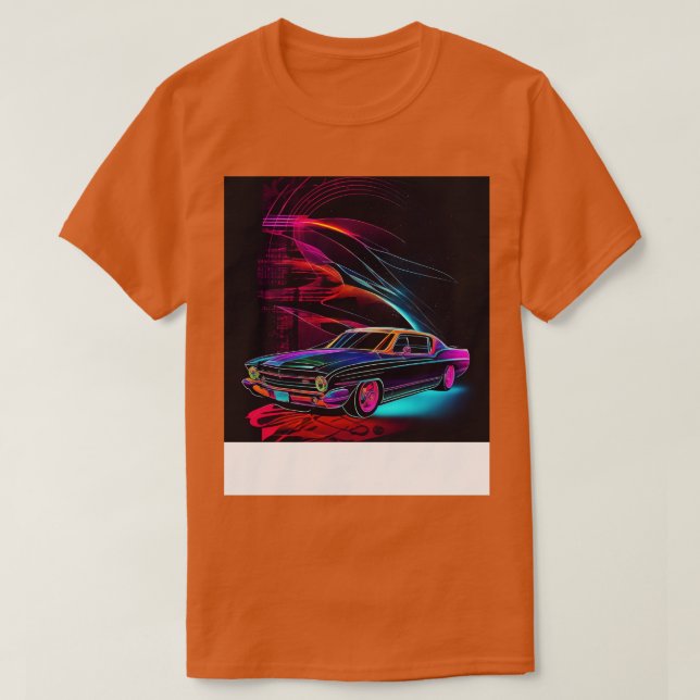 T-shirt Abstrait classique (Design devant)