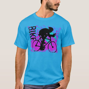T-shirt Abstrait cycliste Racer