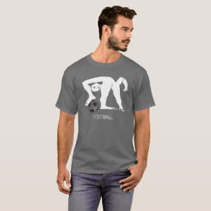 T-shirt Abstrait de football