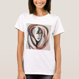 T-shirt Abstrait et élégant