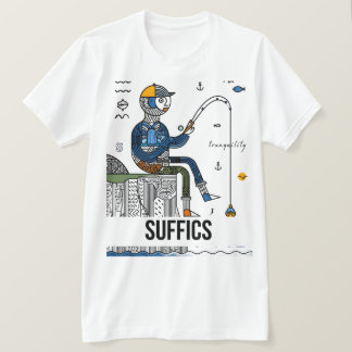 T-shirt Abstrait Fisher | SUFFICS