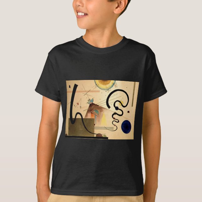 T-shirt Abstrait Kandinsky (Devant)