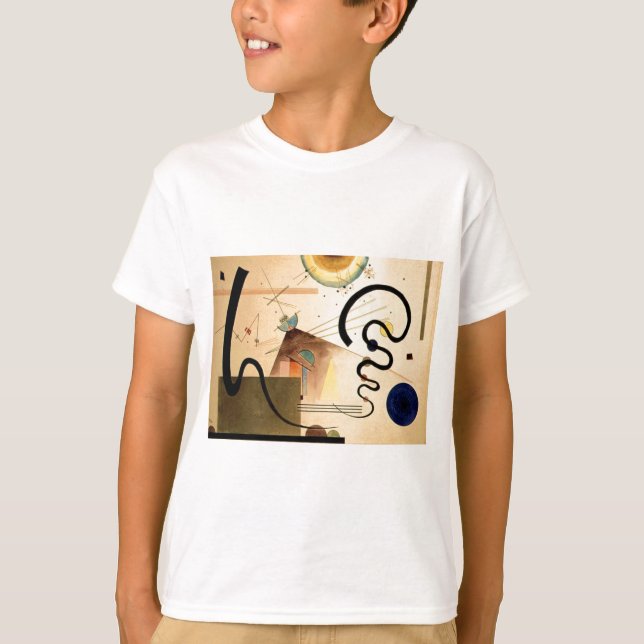 T-shirt Abstrait Kandinsky (Devant)