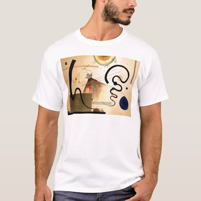 T-shirt Abstrait Kandinsky (Devant)