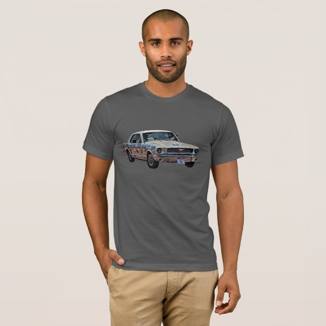 T-shirt Abstrait Mustang classique (Devant entier)