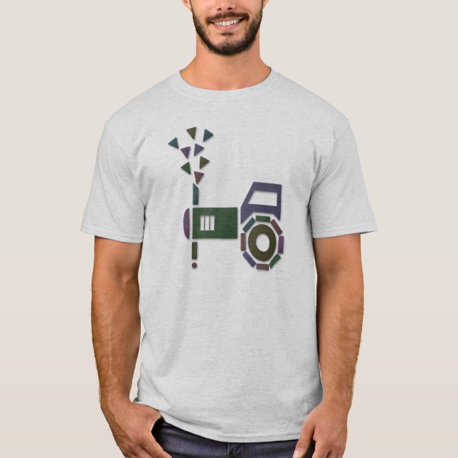 T-shirt Abstrait ou - (Devant)