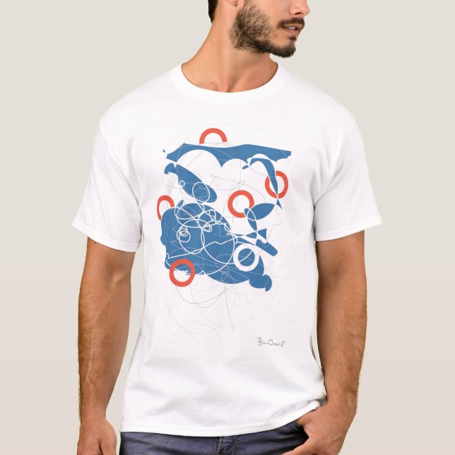 T-shirt Abstrait Suzukigo (Devant)