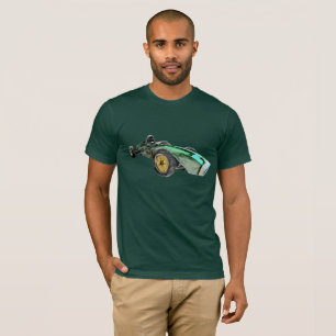 T-shirt Abstrait voiture de course classique