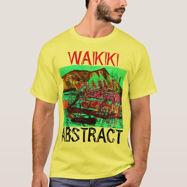 T-shirt Abstrait WAIKIKI (Devant)