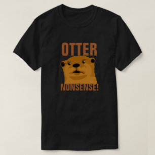 T-shirt Absurdité de loutre