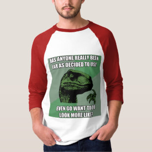 T-shirt Absurdité de Philosoraptor