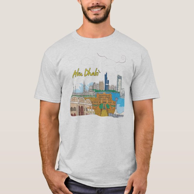 T-shirt Abu Dhabi (Devant)