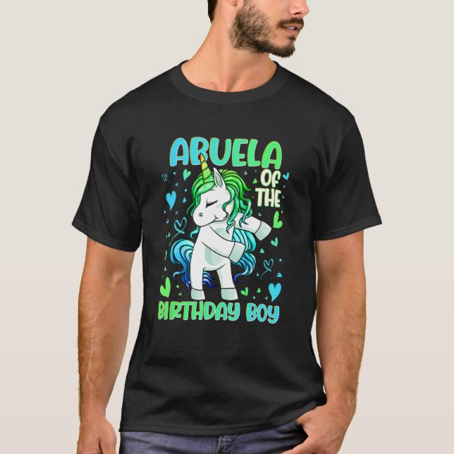 T-shirt Abuela de la fête d'anniversaire Princesse Dabbing (Devant)