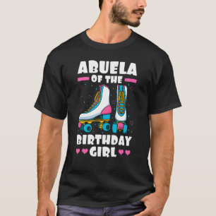 T-shirt Abuela De L'Anniversaire Fille Roller Patins Patin