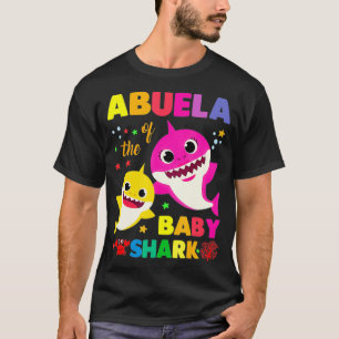 T-shirt Abuela Du Bébé Requin Anniversaire Abuela Shark
