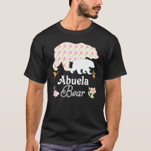 T-shirt Abuela Floral Flower Bear mignonne Famille maman g