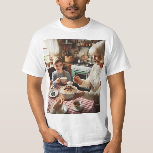 T-shirt Abuela y nieto (Devant)