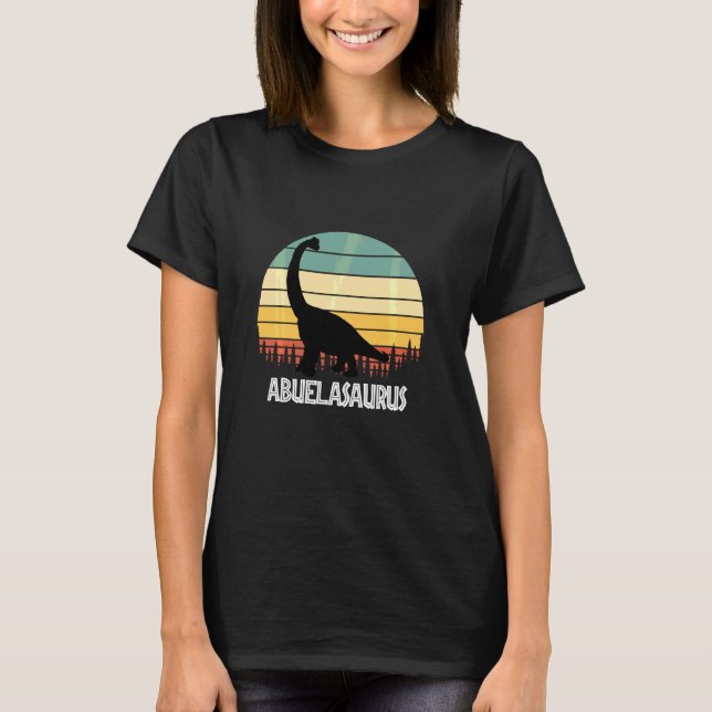T-shirt Abuélasaurus Abuela Saurus Abuela Dinosaur (Devant)