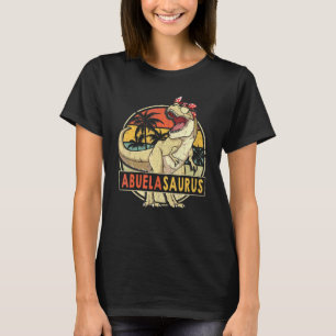 T-shirt Abuélasaurus Retro T Rex Dinosaur Abuela Famille M