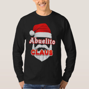T-shirt Abuelito Claus Noël Père Noël Face Joyeux et laid