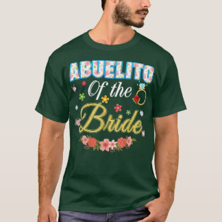 T-shirt Abuelito De La Fête Mariage Mariage Mariage Flower