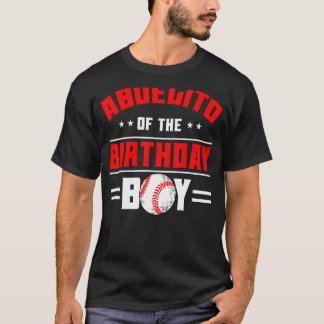 T-shirt Abuelito De L'Anniversaire Boy Baseball Thème Fami