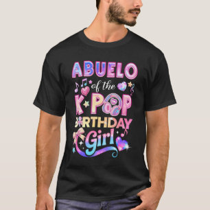 T-shirt Abuelo de la musique coréenne K-Pop pour les fille