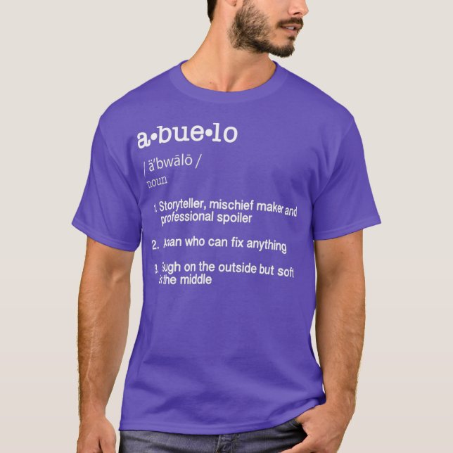T-shirt Abuelo Définition    TFunny Cool cadeau cadeau cad (Devant)