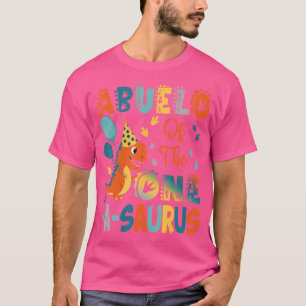 T-shirt Abuelo Du Dinosaure D'Anniversaire One-A-Saurus 2E