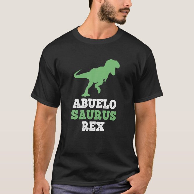 T-shirt Abuelo-Saurus Rex Dinosaure Dinosaure Abuelosaurus (Devant)