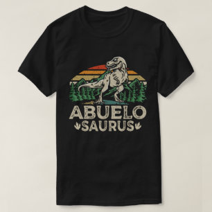 T-shirt Abuelosaurus Dinosaur Grandpa Saurus Fête des père