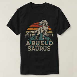 T-shirt Abuelosaurus Dinosaur Grandpa Saurus Fête des père