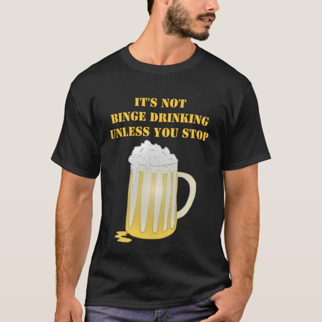 T-shirt Abus d'alcool (Devant)