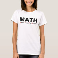 Abus mental de maths à la chemise drôle d'humains