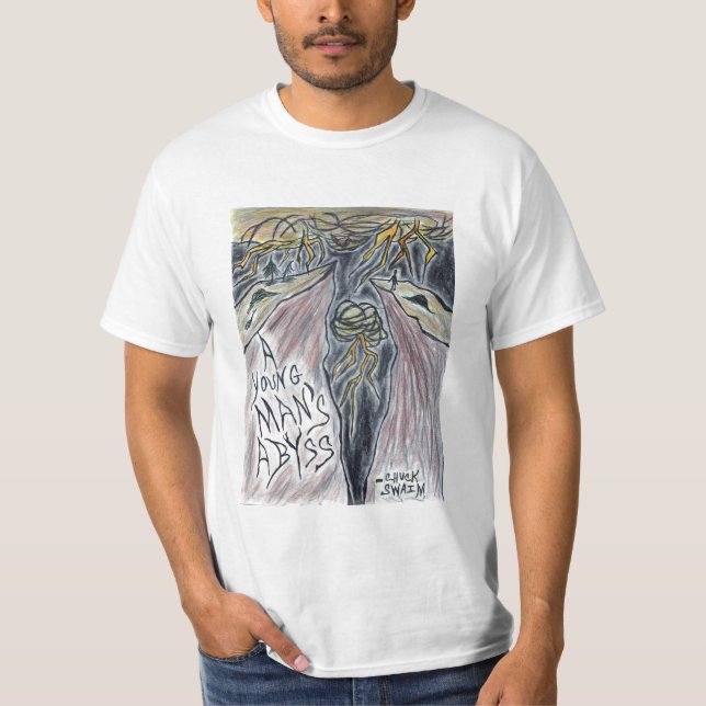 T-shirt Abyss d'un jeune homme (Devant)
